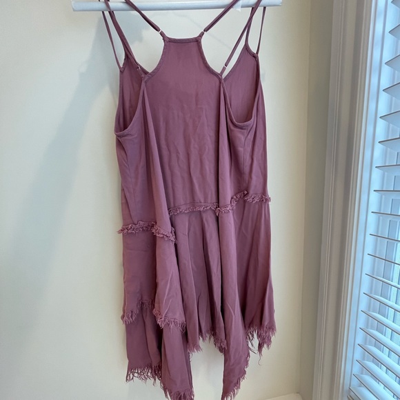 Free People mauve fringe dress - Picture 5 of 6